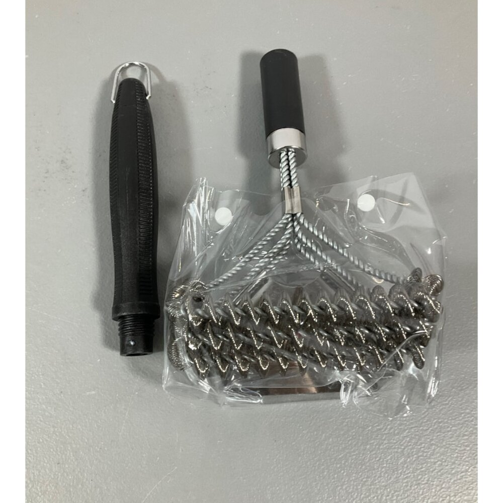 Grillers Choice Commercial Grill Brush - Bristle-Free Double Helix, Stainless St - Picture 6 of 7